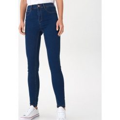Jeansy skinny - Granatowy. Niebieskie jeansy damskie House, m, bez wzorów. Za 99,99 zł.