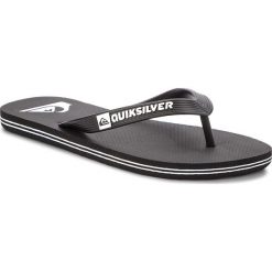 Japonki QUIKSILVER - AQYL100601 Xkkw. Czarne klapki męskie Quiksilver, bez wzorów, z tworzywa sztucznego. Za 75,00 zł.