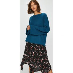 Answear - Sweter. Niebieskie swetry oversize damskie marki ANSWEAR, s, z dzianiny. W wyprzedaży za 39,90 zł.