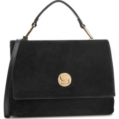 Torebka COCCINELLE - DD1 Liya Suede E1 DD1 18 01 01 Noir/Noir 001. Czarne torebki klasyczne damskie Coccinelle, ze skóry, duże, zdobione. Za 1499,90 zł.