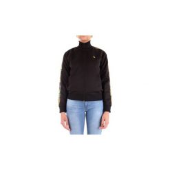 Bluzy Fred Perry J5117. Czarne bluzy damskie Fred Perry, bez wzorów, bez rękawów, bez kaptura. Za 562,43 zł.