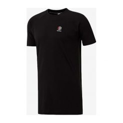 Reebok Classic Classic Koszulka Czarny. Czarne podkoszulki męskie Reebok Classic, l, bez wzorów, z bawełny, z krótkim rękawem. Za 137,95 zł.