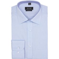 Koszule męskie: koszula bexley 2635 długi rękaw slim fit niebieski