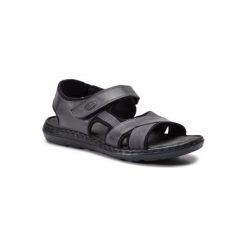 LASOCKI FOR MEN MI18-BOOGIE-01 Granatowy. Niebieskie sandały męskie Lasocki For Men, ze skóry, bez zapięcia. Za 119,99 zł.