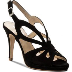 Rzymianki damskie: Sandały BRENDA ZARO – T2528 Suede Negro