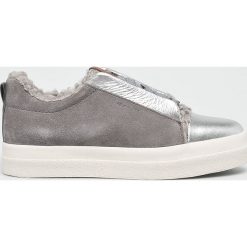 Gant - Buty Amanda. Szare buty sportowe damskie marki GANT, z materiału. Za 479,90 zł.