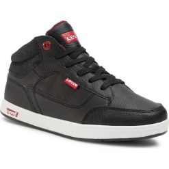 Sneakersy LEVI'S - VGRA0062S Black 0003. Czarne trampki chłopięce bez wzorów, ze skóry ekologicznej, na sznurówki. Za 199,00 zł.