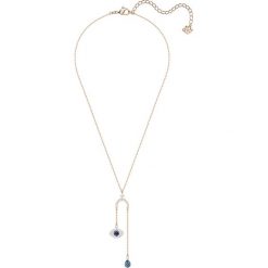 Swarovski - Naszyjnik symbolic Evil Eye. Żółte naszyjniki damskie Swarovski, z kryształem, metalowe. Za 379,90 zł.