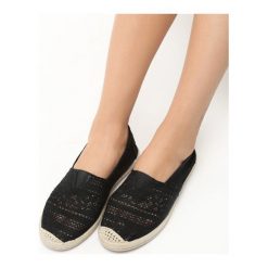 Tomsy damskie: Czarne Espadryle Whistler