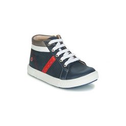 Buty Dziecko GBB VOLAGO. Niebieskie trampki chłopięce GBB, bez wzorów, bez zapięcia. Za 209,40 zł.