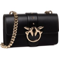 Torebka PINKO - Love Mini Simply C PE 20 PLTT 1P21KS Y5FF Black Z99. Czarne torebki klasyczne damskie Pinko, bez wzorów, ze skóry, eleganckie, bez dodatków. Za 1079,00 zł.