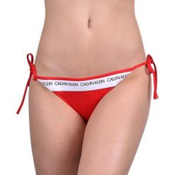 Calvin Klein Strój kąpielowy figi String Bikini Tie Side CK logo KW0KW00650-668 Laras Lipstick (rozmiar S). Stroje kąpielowe damskie Calvin Klein, s, bez wzorów. W wyprzedaży za 108,00 zł.