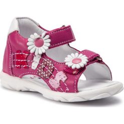 Sandały LASOCKI KIDS - CI12-2468-11 Fuchsia. Różowe sandały dziewczęce Lasocki Kids, ze skóry, bez zapięcia. Za 79,99 zł.