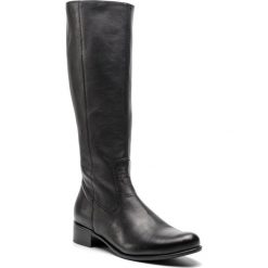 Oficerki LASOCKI - 3226-04BIG Czarny. Czarne kozaki damskie Lasocki, ze skóry, bez obcasa, na obcasie, bez zapięcia. Za 349,99 zł.
