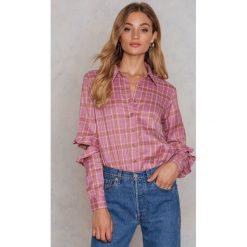 Koszule body: Glamorous Koszula z wycięciami na rękawach - Pink,Multicolor