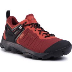 Trekkingi KEEN - Venture Wp 1022290 Fired Brick/Burnt Ochre. Czerwone trapery męskie Keen, z tworzywa sztucznego, bez zapięcia. W wyprzedaży za 399,00 zł.