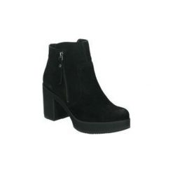 Botki Kangaroos KANGURY B501-01. Czarne botki damskie KangaROOS, bez obcasa, bez zapięcia. Za 351,66 zł.