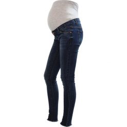 MAMALICIOUS MLAUGUSTA Jeansy Slim Fit dark blue denim. Niebieskie jeansy damskie MAMALICIOUS, z bawełny. W wyprzedaży za 186,75 zł.