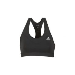 Biustonosze adidas TF BRA SOLID. Czarne biustonosze marki Adidas, z bawełny. Za 103,20 zł.
