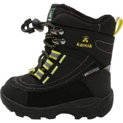 Kamik VALDIS Śniegowce black. Czarne buty zimowe damskie marki Kamik, z materiału. W wyprzedaży za 191,40 zł.