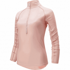 New Balance WT01137PS2. Pomarańczowe bluzy sportowe damskie New Balance, s, bez wzorów, z poliesteru, bez rękawów, długie, bez kaptura. W wyprzedaży za 149,99 zł.