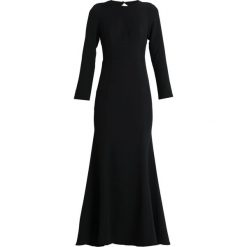 Jarlo Suknia balowa black. Czarne sukienki damskie marki Jarlo, bez wzorów, z elastanu, wizytowe, bez kołnierzyka, bez rękawów. Za 439,00 zł.