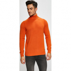Blend - Sweter. Czerwone golfy męskie Blend, l, z bawełny. W wyprzedaży za 89,90 zł.