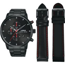 Zegarek Lorus Zegarek Męski Lorus Chronograf RM329FX9 Special Edition uniwersalny. Czarne zegarki męskie Lorus. Za 776,92 zł.