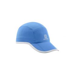 Czapki z daszkiem Salomon Myconos Blue 394946. Niebieskie czapki męskie Salomon. Za 85,80 zł.
