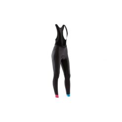 Spodnie na rower 900 na szelkach damskie. Czarne spodnie damskie VAN RYSEL, xs, z elastanu. Za 249,99 zł.