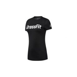T-shirty z krótkim rękawem Reebok Sport CrossFit Speedwick F.E.F. Koszulka. Czarne topy sportowe damskie marki Reebok Sport, s, z krótkim rękawem. Za 129,00 zł.
