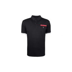 Koszulki polo z krótkim rękawem Trussardi 32T00136 1T002730 / Polo 3 Bottoni. Czarne koszulki męskie Trussardi, s, bez wzorów, polo, z krótkim rękawem, krótkie. Za 219,00 zł.