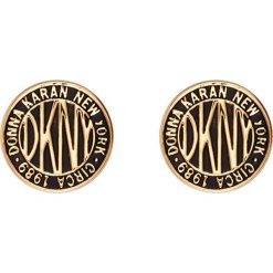 Dkny - Kolczyki. Żółte kolczyki damskie DKNY, metalowe. Za 169,90 zł.