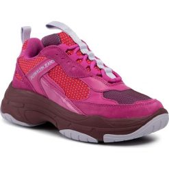 Sneakersy CALVIN KLEIN JEANS - Maya B4R0823 Multi Hot Pink. Różowe półbuty damskie Calvin Klein Jeans, z jeansu. W wyprzedaży za 429,00 zł.