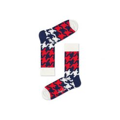 Skarpetki Happy Socks DGT01-6003. Szare skarpetki męskie Happy Socks, z bawełny. Za 24,43 zł.