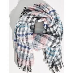 Szalik w kratę - Wielobarwn. Szare szaliki damskie Sinsay. Za 39,99 zł.
