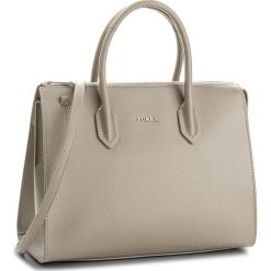 Torebka FURLA - Pin 942264 B BMJ9 B30 Sabbia b. Szare torebki klasyczne damskie Furla, bez wzorów, ze skóry, klasyczne, duże, bez dodatków. Za 999,00 zł.