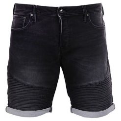 Jack&Jones Męskie Spodenki Ryder Jjshorts Cr 059 Black Denim (Rozmiar Xl). Czarne spodenki i szorty męskie marki Jack&Jones, xl, z denimu, eleganckie, krótkie. W wyprzedaży za 144,00 zł.
