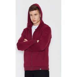 Bejsbolówki męskie: Visent Bluza Bordowa r. XXL (V003)