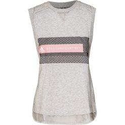Top ADIDAS BY STELLA McCARTNEY Szary. Szare topy damskie marki adidas by Stella McCartney, z materiału, z dekoltem na plecach. Za 200,00 zł.