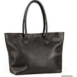 Shopper Arterberry Granatowy. Niebieskie shopper bag damskie Pakamera, ze skóry. Za 780,00 zł.