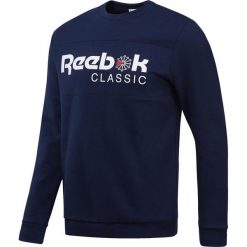 BLUZA REEBOK CLASSICS ICONIC CREW NECK (L). Bluzy męskie Reebok, m, bez wzorów, z bawełny, klasyczne, z kontrastowym kołnierzykiem, bez rękawów, bez kaptura. W wyprzedaży za 179,99 zł.