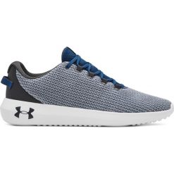Under Armour Ripple Tenisówki Niebieski. Niebieskie trampki męskie Under Armour, bez wzorów, z materiału, bez zapięcia. Za 343,95 zł.
