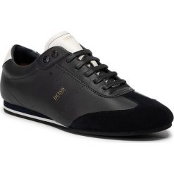 Sneakersy BOSS - Lighter 50401830 10214363 01 Dark Blue 401. Niebieskie sneakersy męskie Boss, na co dzień, bez wzorów, z zamszu, bez zapięcia. Za 749,00 zł.