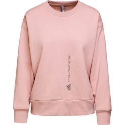 Bluza ADIDAS BY STELLA McCARTNEY ESSENTIALS. Różowe bluzy damskie adidas by Stella McCartney, z nadrukiem, z bawełny, bez rękawów, bez kaptura. Za 400,00 zł.