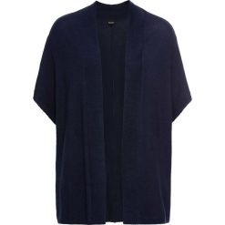 Kardigan oversize bonprix ciemnoniebieski. Niebieskie kardigany damskie bonprix, w prążki. Za 44,99 zł.
