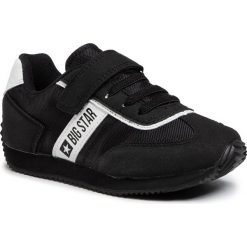 Sneakersy BIG STAR - FF374134 Black. Czarne trampki chłopięce BIG STAR, bez wzorów, ze skóry ekologicznej, retro, na rzepy. Za 159,00 zł.