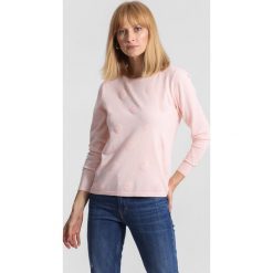 Jasnoróżowy Sweter Your Choice. Różowe swetry klasyczne damskie marki other, xl, casualowe, z okrągłym kołnierzem. Za 39,99 zł.