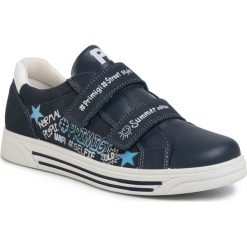 Sneakersy PRIMIGI - 5377111 D Blu. Niebieskie trampki chłopięce Primigi, bez wzorów, ze skóry ekologicznej, na rzepy. Za 309,00 zł.