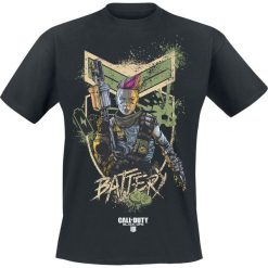 Call Of Duty Black Ops 4 - Battery T-Shirt czarny. Czarne koszulki męskie Call Of Duty, l, z nadrukiem, z okrągłym kołnierzem. Za 36,90 zł.
